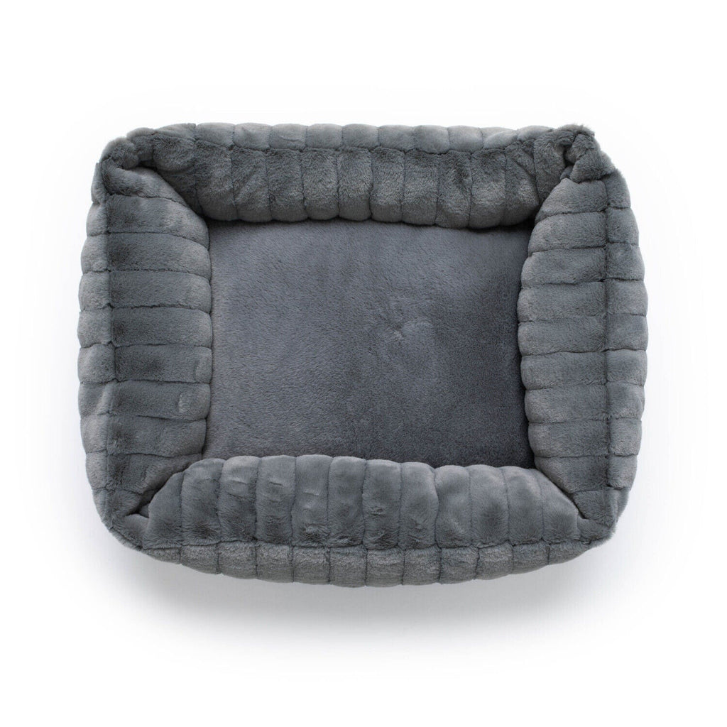 Fluffy Plush Pet Bed for Cats and Dogs