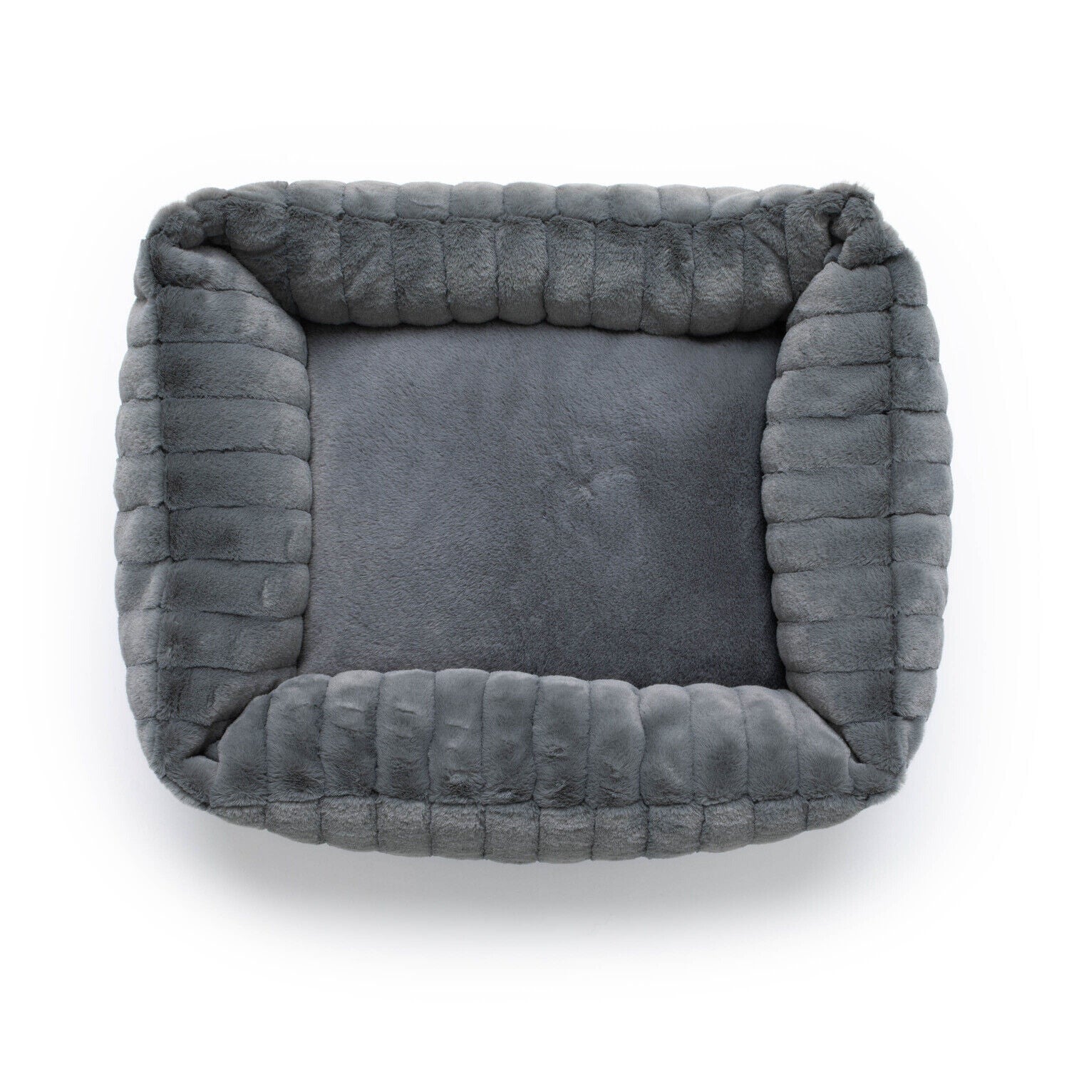 Fluffy Plush Pet Bed for Cats and Dogs