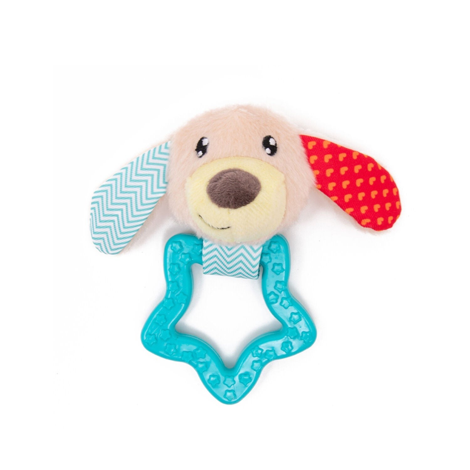 Rubber Star Chew Toy for Small Dogs